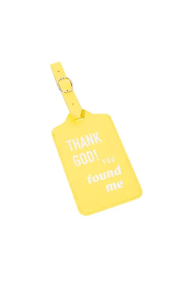 Patent of Heart Thank God You Found Me -  Yellow