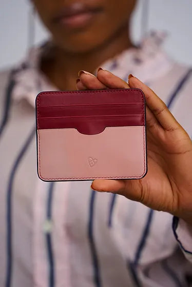 Patent of Heart Jaya CC Holder - Wine/Rose