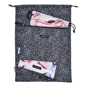 Hang Accessories Set of 3 Packing Bags: Lips & Lace