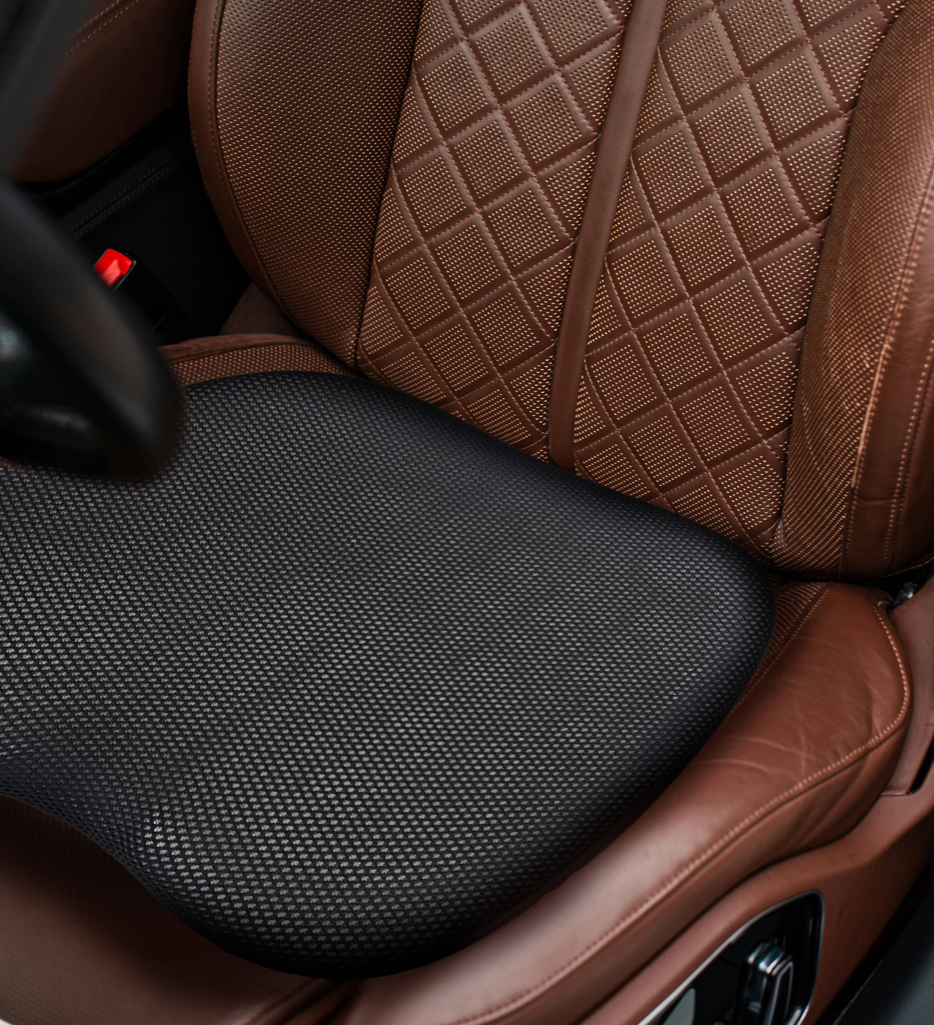 Wolf Essentials Flex Gel Memory Foam Seat Cushion - Black