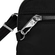 Travelon Anti-Theft Convertible Crossbody Clutch - Onyx, Anti-theft zipper lock