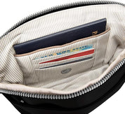 Travelon Anti-Theft Convertible Crossbody Clutch - Onyx, Interior view