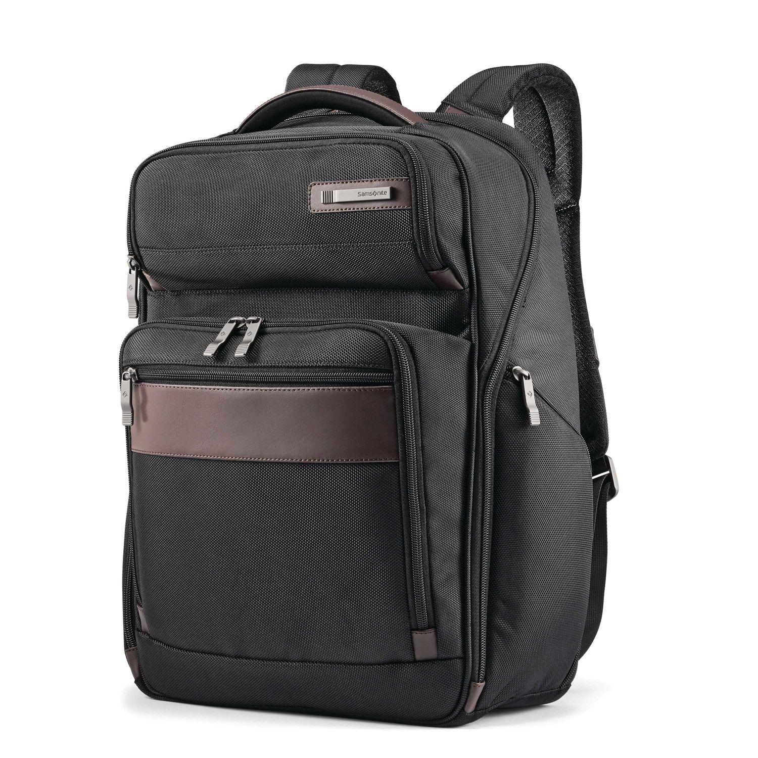 Samsonite Kombi Large Backpack - Black/Brown