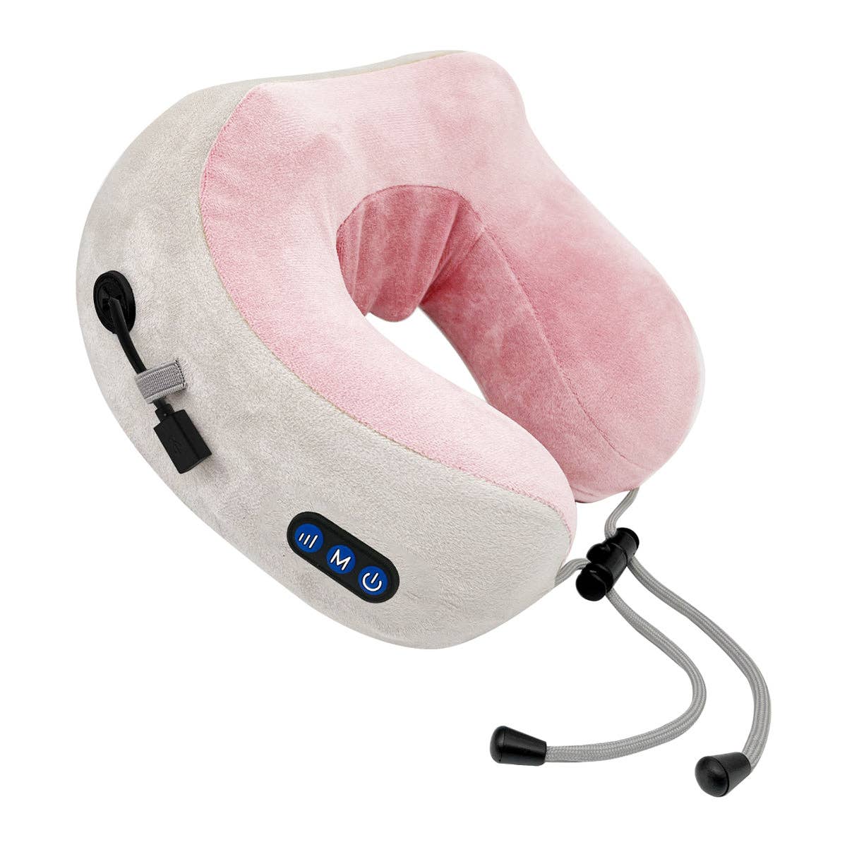 Zummy Rechargeable Neck Pillow Massager - Black