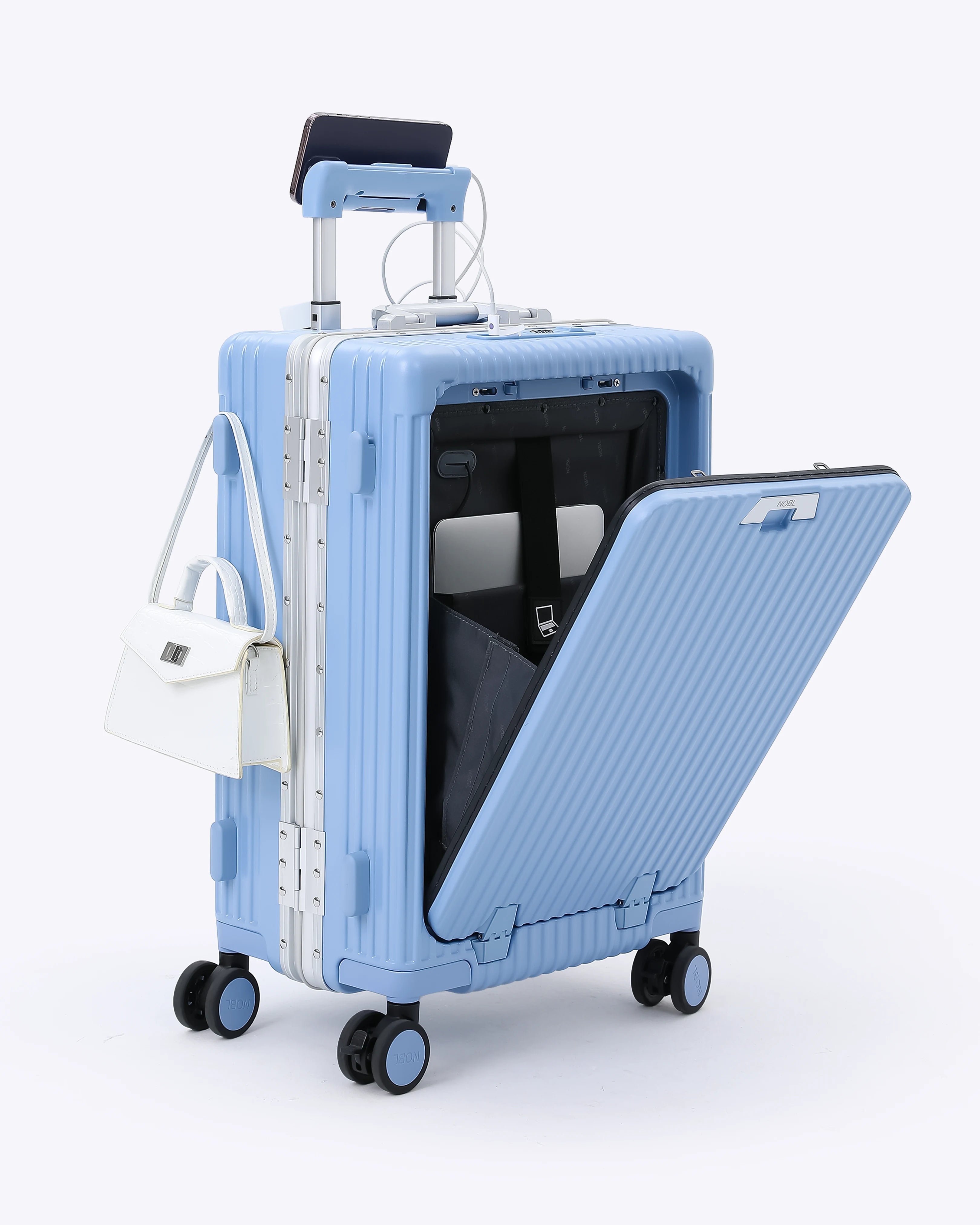 NOBL Travel Carry-On: All-in-One - Ice Blue