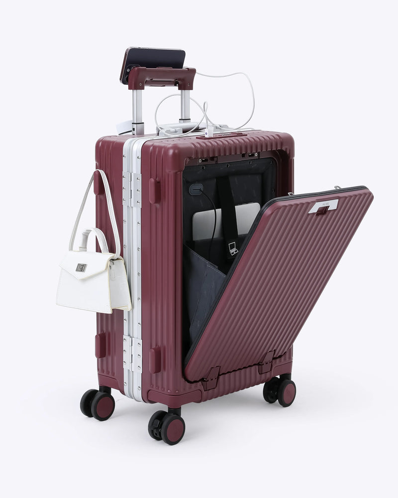 NOBL Travel Carry-On: All-in-One - Burgundy