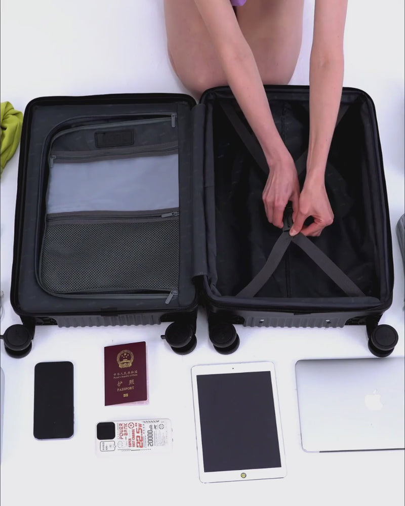 NOBL Travel Carry-On: All-in One Expandable - Midnight Blue