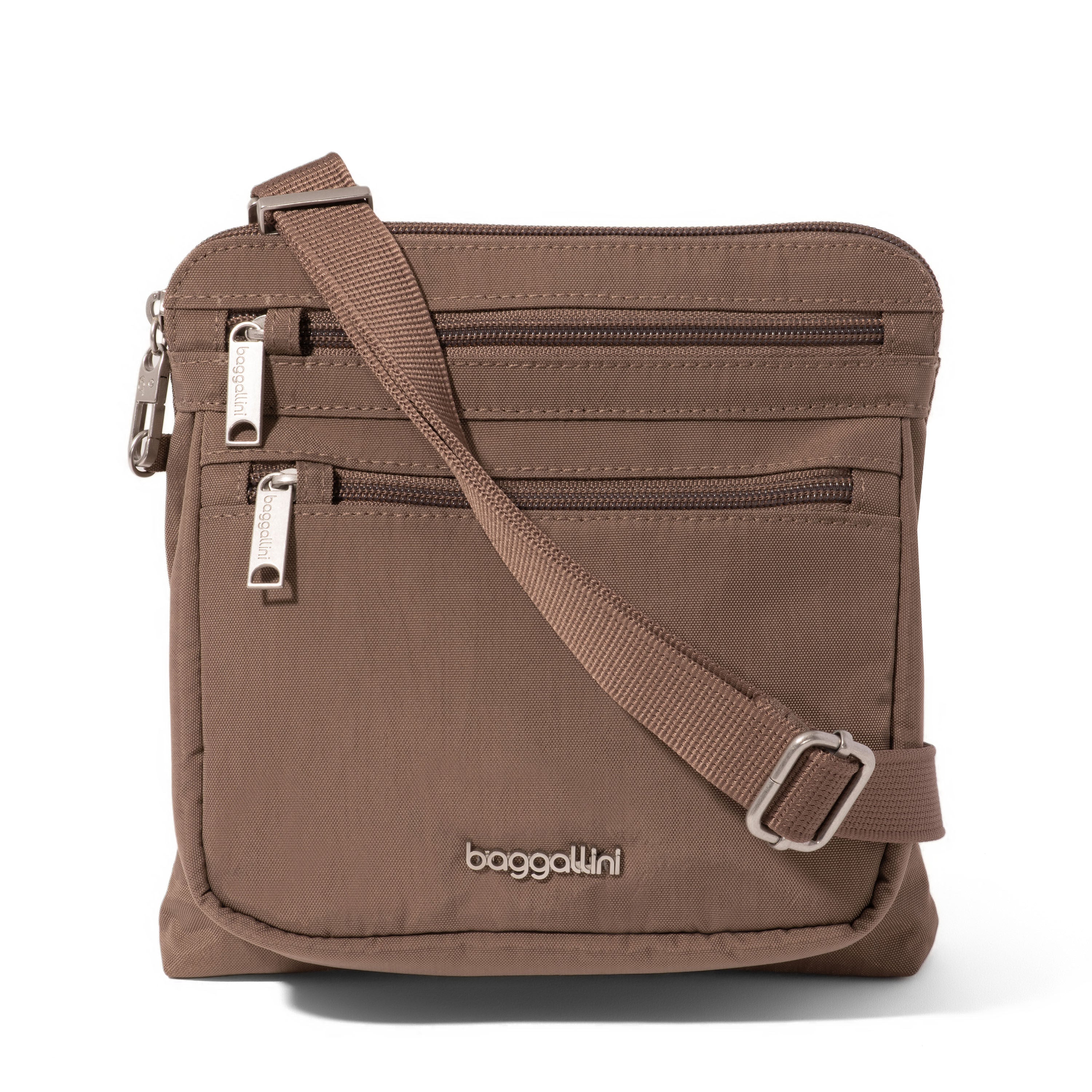 Baggallini Securtex Anti-Theft Crossbody -  Portobello