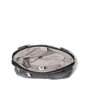 Baggallini Securtex Anti-Theft Crossbody -  Midnight Blossom Print
