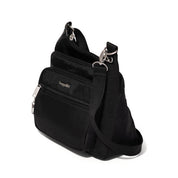 Baggallini Crossover Crossbody Bag - Black