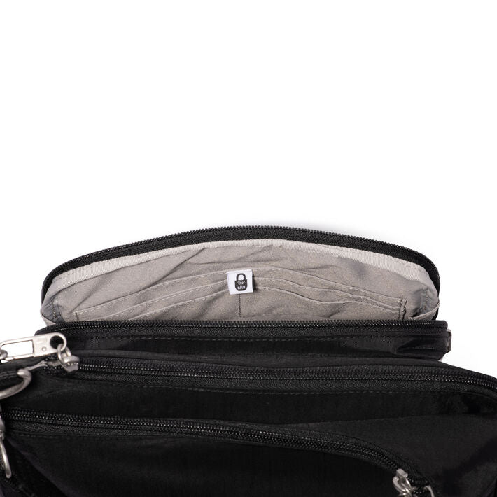 Baggallini Crossover Crossbody Bag - Black