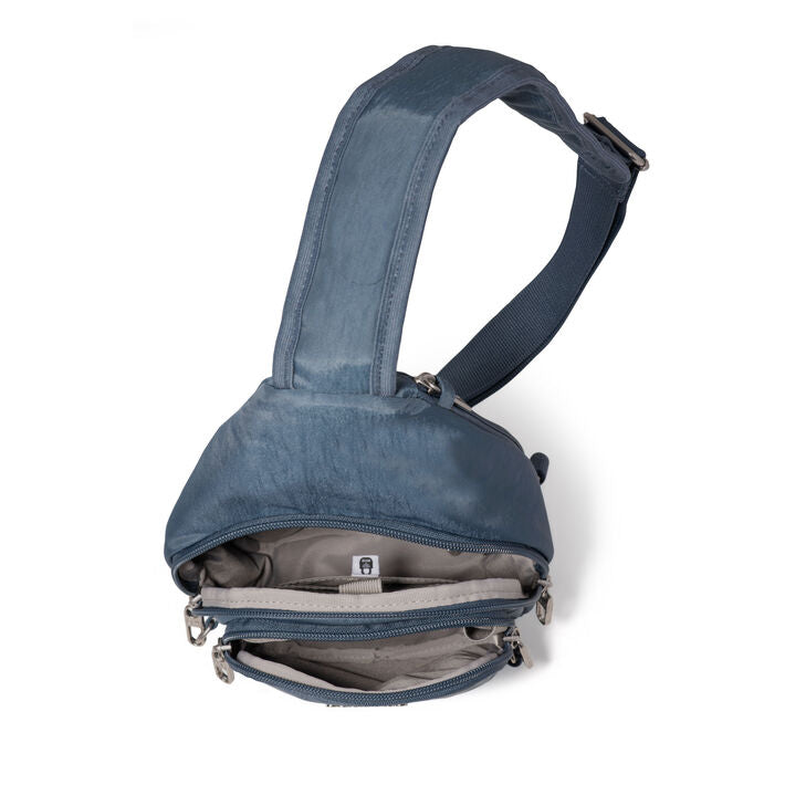 Baggallini Securtex Anti-Theft Daytripper Sling - Mist