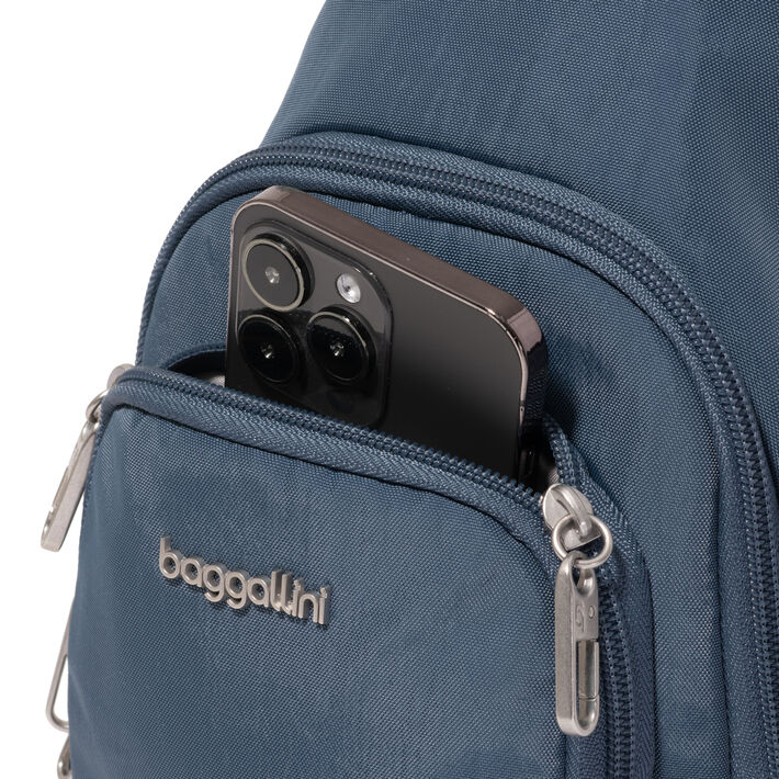 Baggallini Securtex Anti-Theft Daytripper Sling - Mist