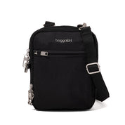 Baggallini Securtex Anti-Theft Mini Everything Crossbody - Black