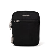 Baggallini Securtex Anti-Theft Mini Everything Crossbody - Black