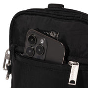 Baggallini Securtex Anti-Theft Mini Everything Crossbody - Black