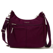 Baggallini Anti-theft Free Time Crossbody - Mulberry