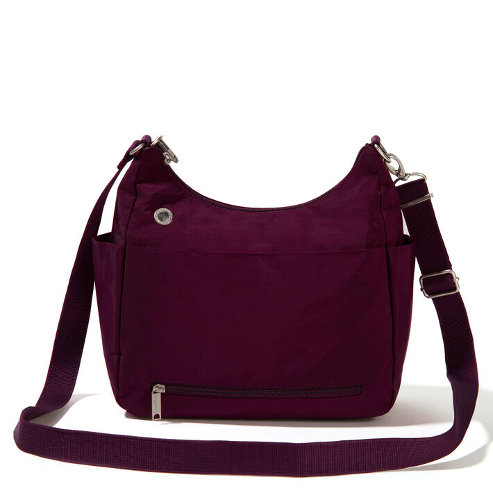 Baggallini Anti-theft Free Time Crossbody - Mulberry