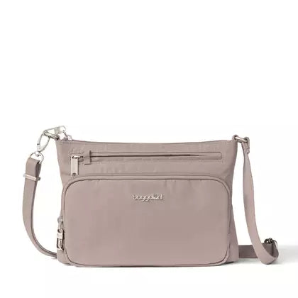 Baggallini Securtex Classic Anti-Theft Keepsake Crossbody - Moonrock