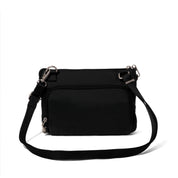 Baggallini Securtex Anti-Theft Stash Crossbody Bag -  Black