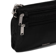 Baggallini Securtex Anti-Theft Stash Crossbody Bag -  Black