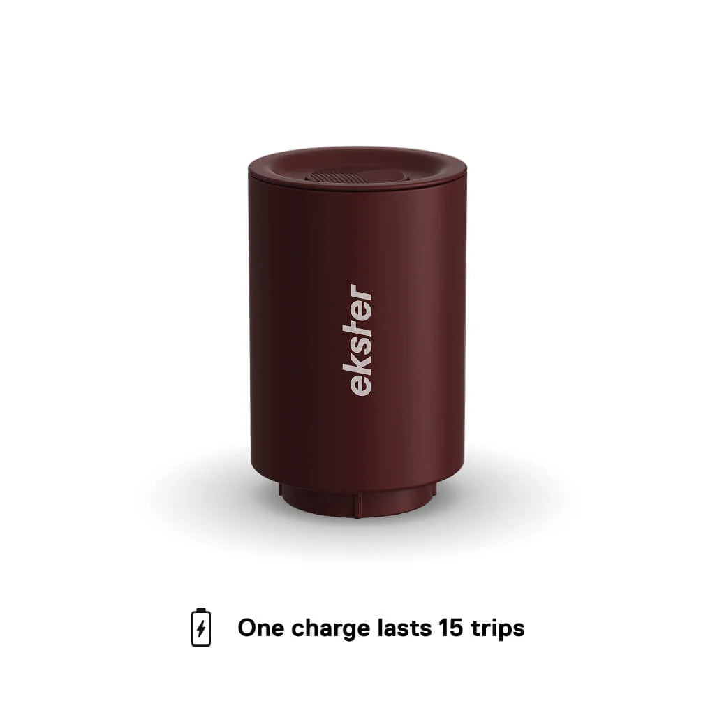 Ekster TravelPack™ Air Pump - Maroon Red