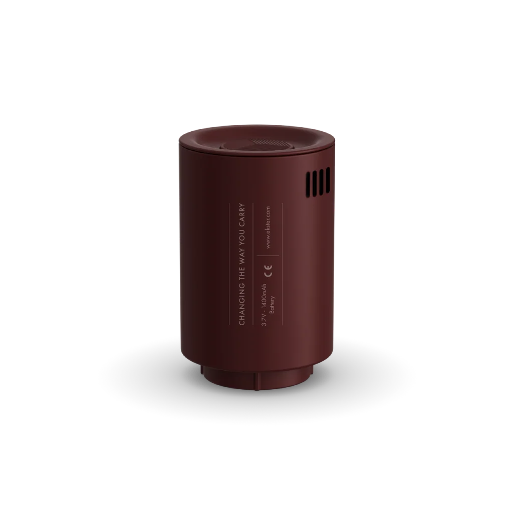 Ekster TravelPack™ Air Pump - Maroon Red