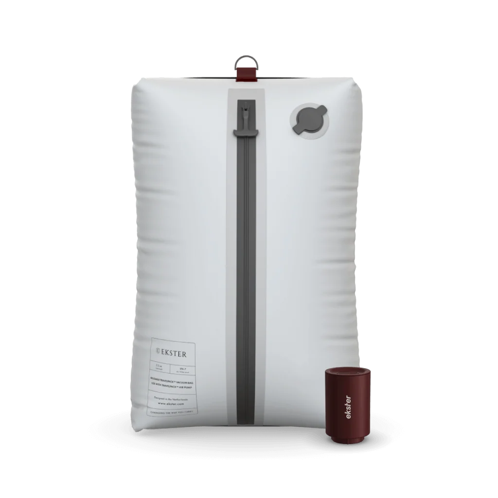 Ekster TravelPack™ Air Pump - Maroon Red
