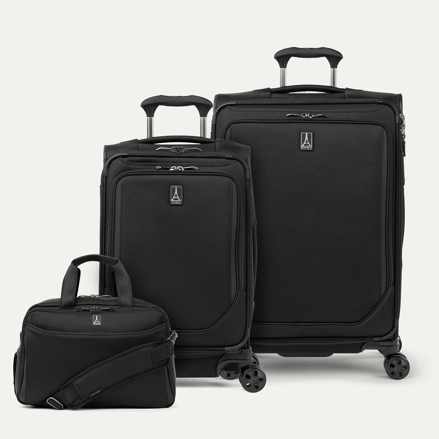 Travelpro Crew Classic Carry-On / Medium Check-In / UnderSeat Tote Set