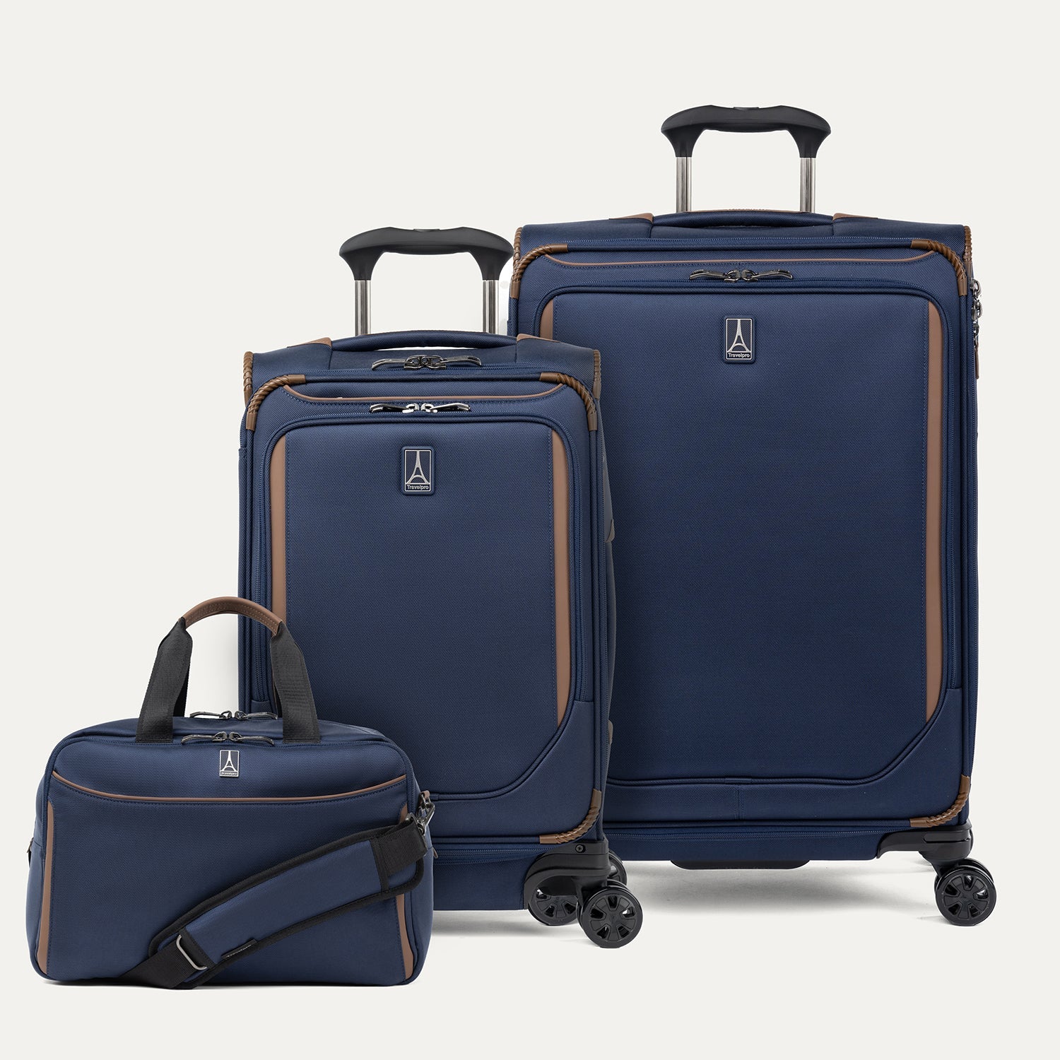 Travelpro Crew Classic Carry-On / Medium Check-In / UnderSeat Tote Set