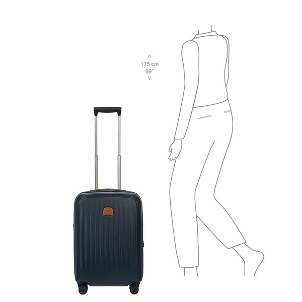 Bric's Taormina Carry-on Expandable Spinner - Navy