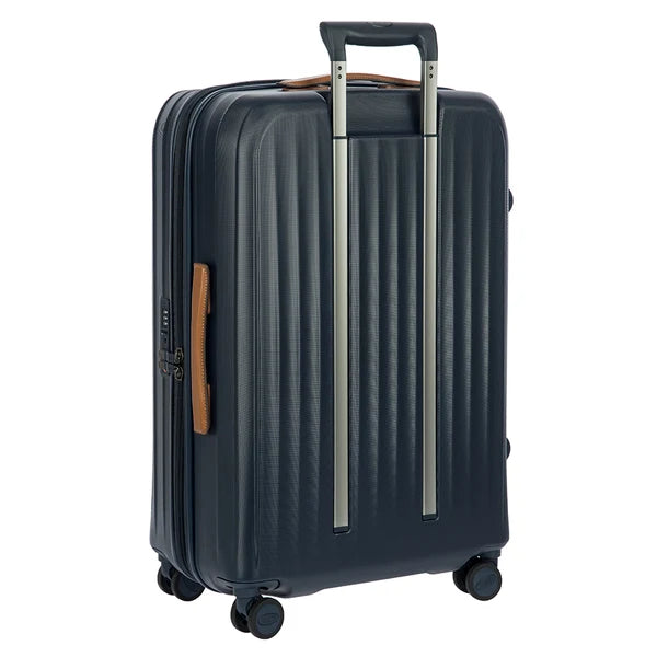 Bric's Taormina Medium Expandable Checked - Navy Blue