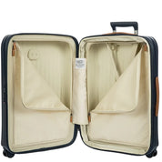 Bric's Taormina Medium Expandable Checked - Navy Blue