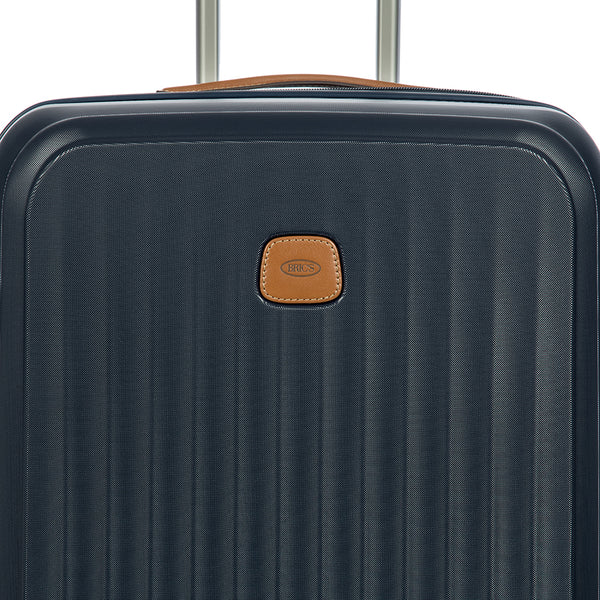 Bric's Taormina Medium Expandable Checked - Navy Blue