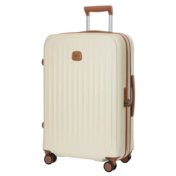 Bric's Taormina Medium Expandable Checked - Cream