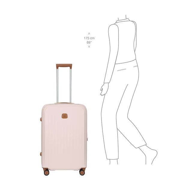 Bric's Taormina Medium Expandable Checked - Pink