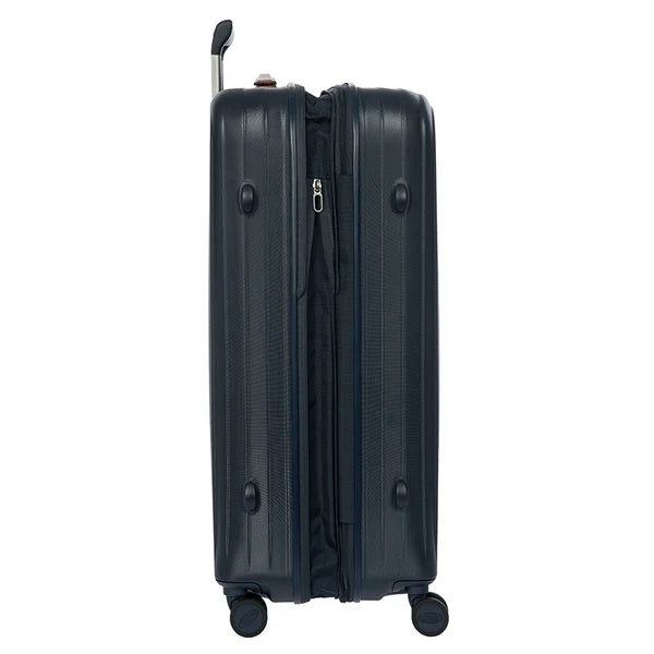 Bric's Taormina Large Expandable Checked - Navy Blue