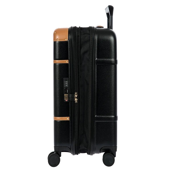Bric's Bellagio Expandable Spinner Carry On - Black/Tobacco