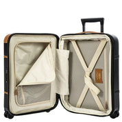 Bric's Bellagio Expandable Spinner Carry On - Black/Tobacco