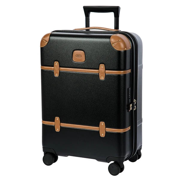 Bric's Bellagio Expandable Spinner Carry On - Black/Tobacco