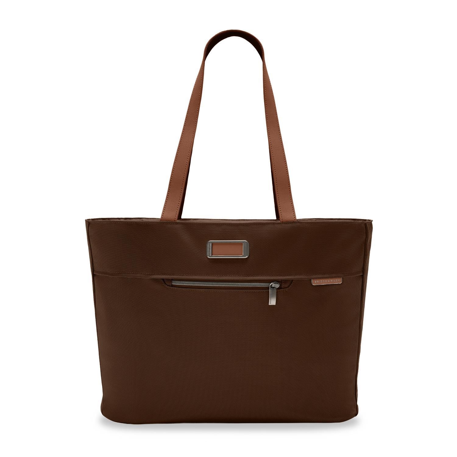 Briggs & Riley Baseline Traveler Tote -Chocolate