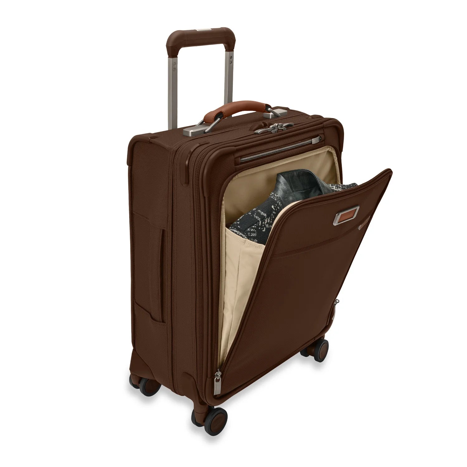 Briggs & Riley Baseline Global Carry-on Spinner -Chocolate