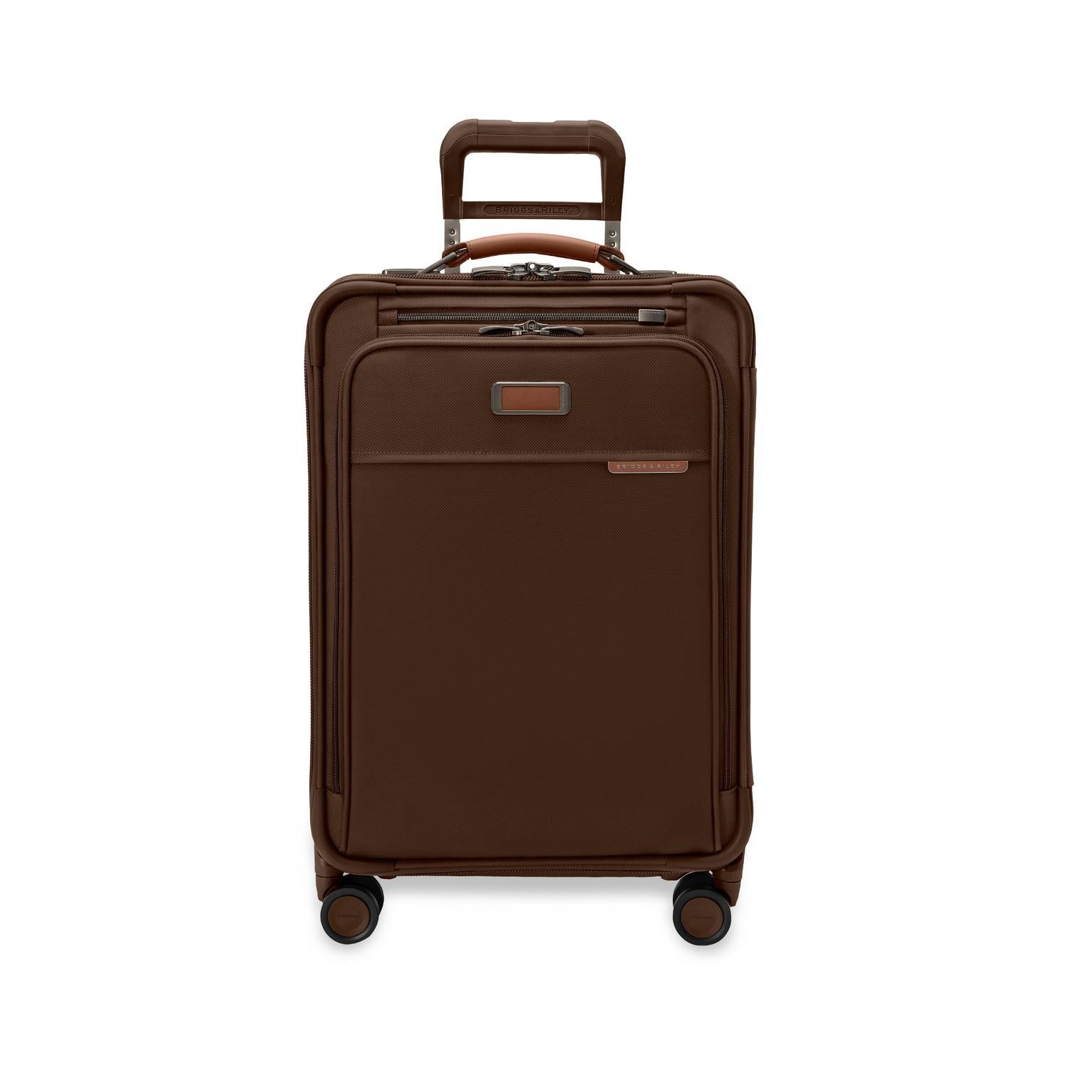 Briggs & Riley Baseline Essential Carry-on Spinner -Chocolate