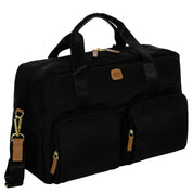 Brics X-Bag Boarding Duffle Bag With Pockets - Black
