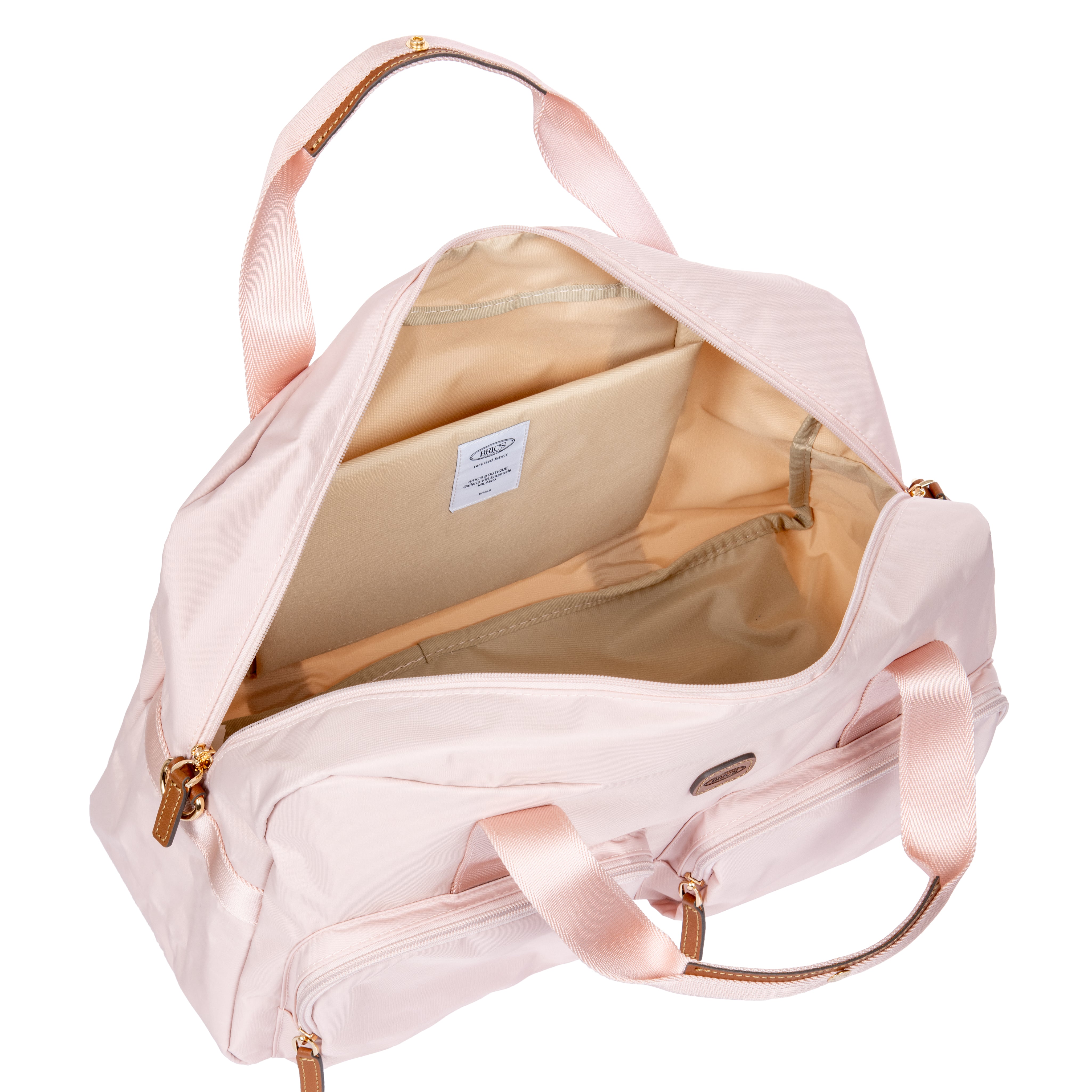 Bric's X-Bag Boarding Duffel With Pockets - Pink