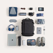 Bagsmart Blast Quick Access 28-38L Expandable Carry On Travel Backpack - Black