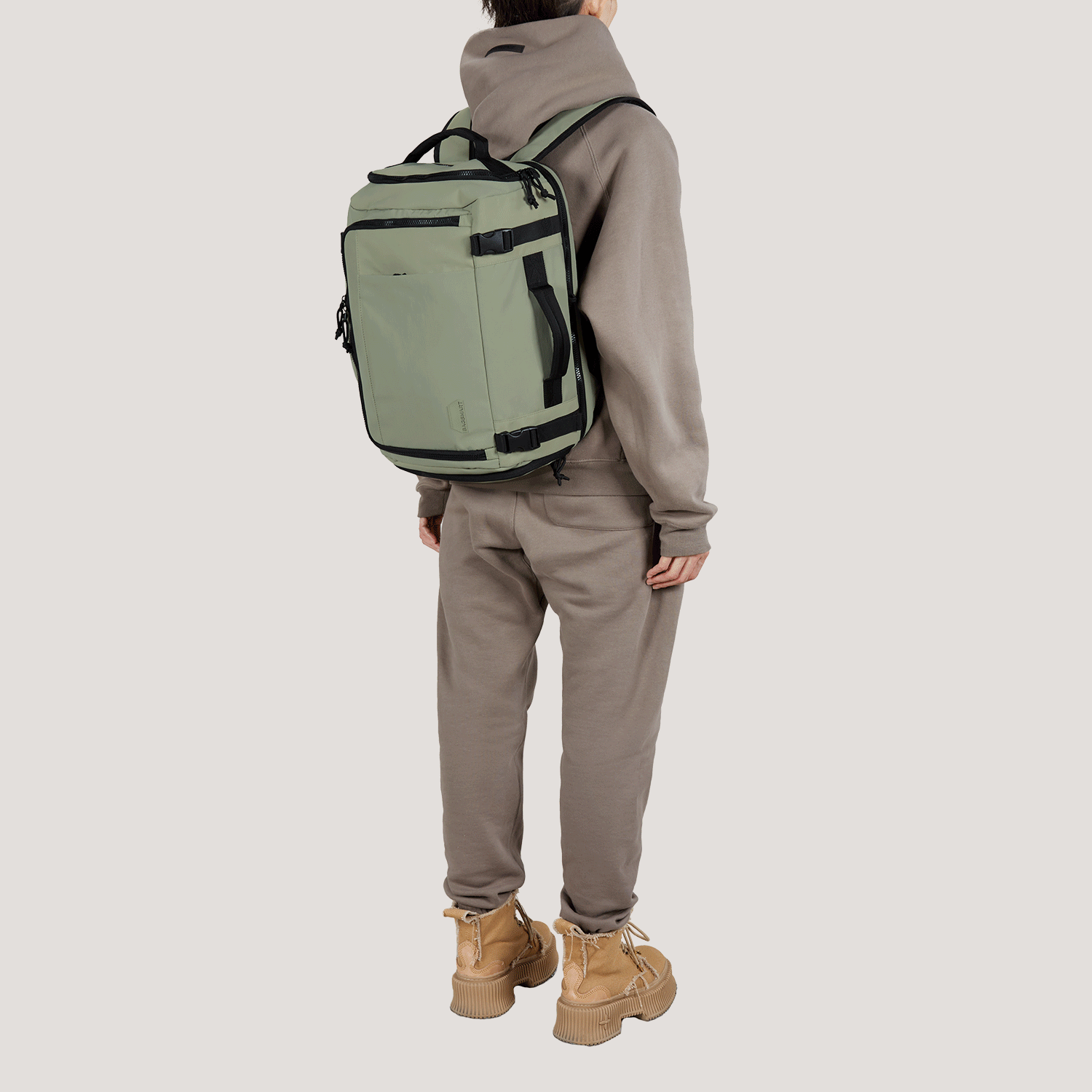 backpack plane travel Bagsmart Blast Quick Access Carry On Travel Backpack