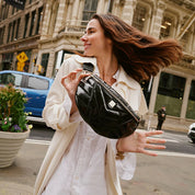 Think Royln Little Runaway Crossbody/Fanny Pack - Pearl Black