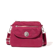 Baggallini Calais Crossbody Bag - Beet Red