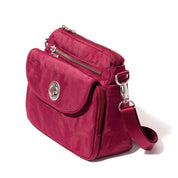 Baggallini Calais Crossbody Bag - Beet Red